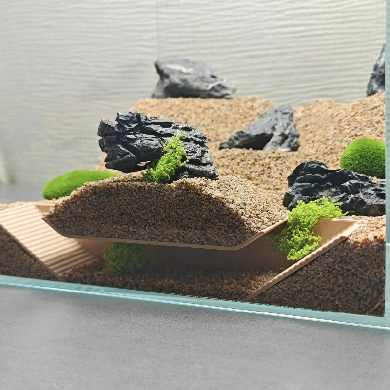 Aquarium Driftwood - Укрытие для аквариума, подземная пещера, ступенчатый