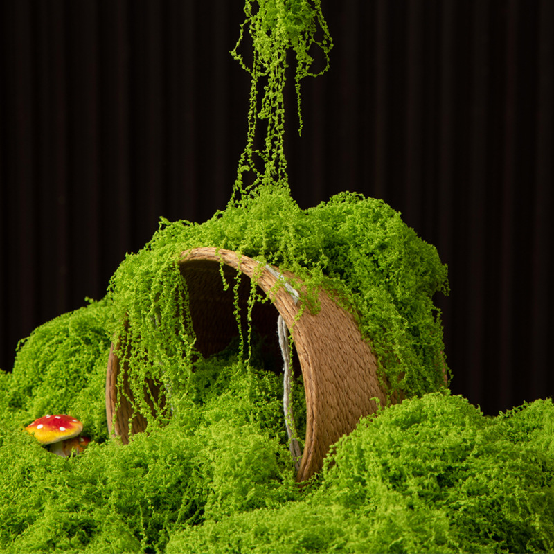 Aquarium Moss - 200 г. Искусственный мох «Вечная жизнь»