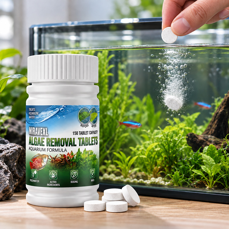 Planted Aquarium Cleaning - MIRAVEXL, 150 таблеток, средство для удаления