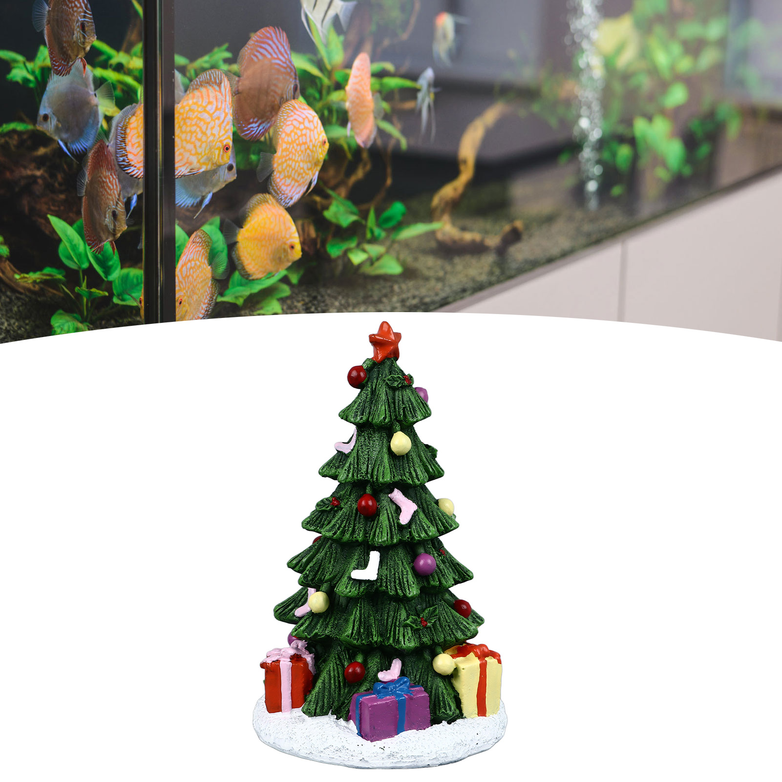ZK20 Christmas Fish Tank Ornam – обзор и цена Aquarium Plant Substrate