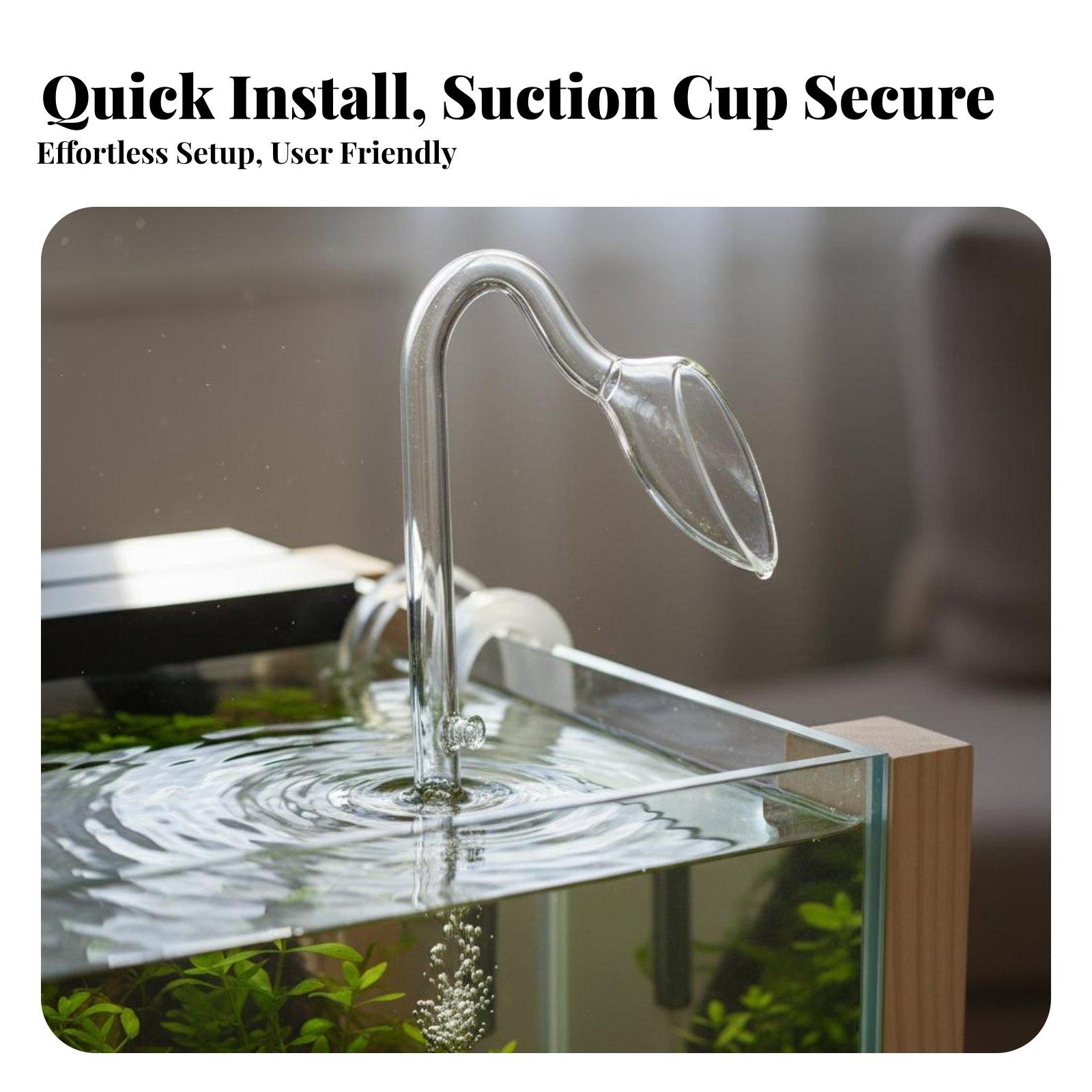 Стеклянная трубка-лилия для ак – обзор и цена Aquarium Planted Tank Filter