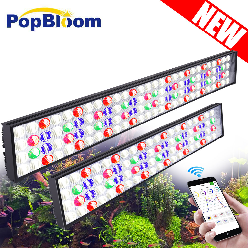 PopBloom H54 H75 WiFi, светоди – обзор и цена Aquarium Plant Light