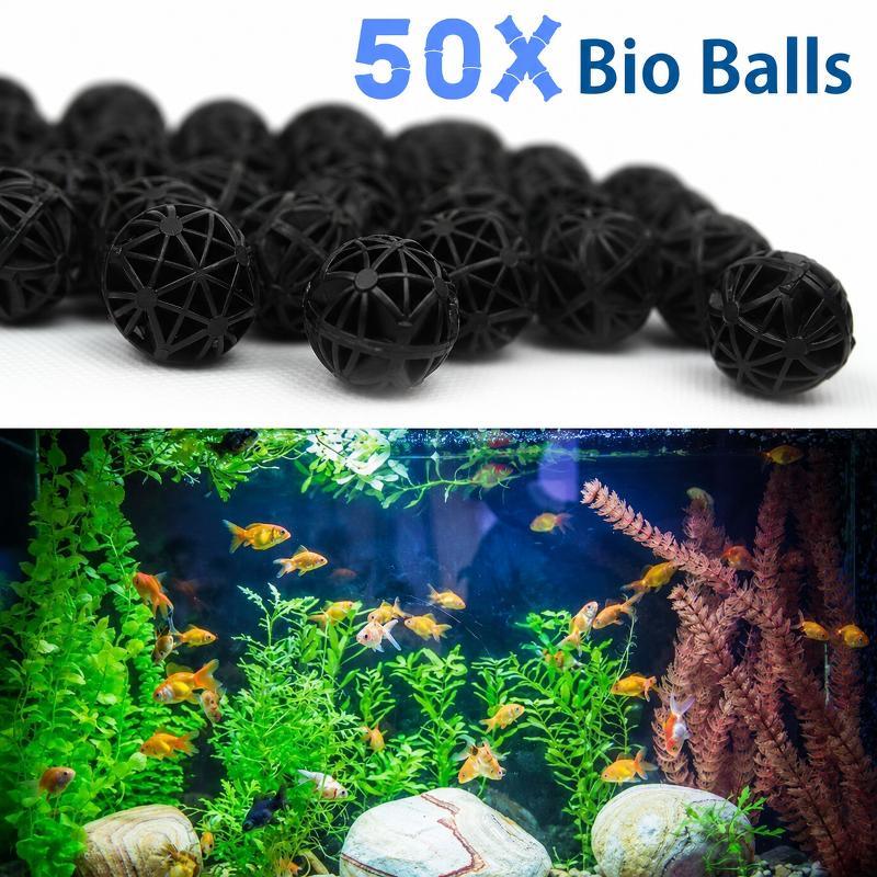 50 шт. 16 мм биофильтрующие ша – обзор и цена Aquarium Fertilizer