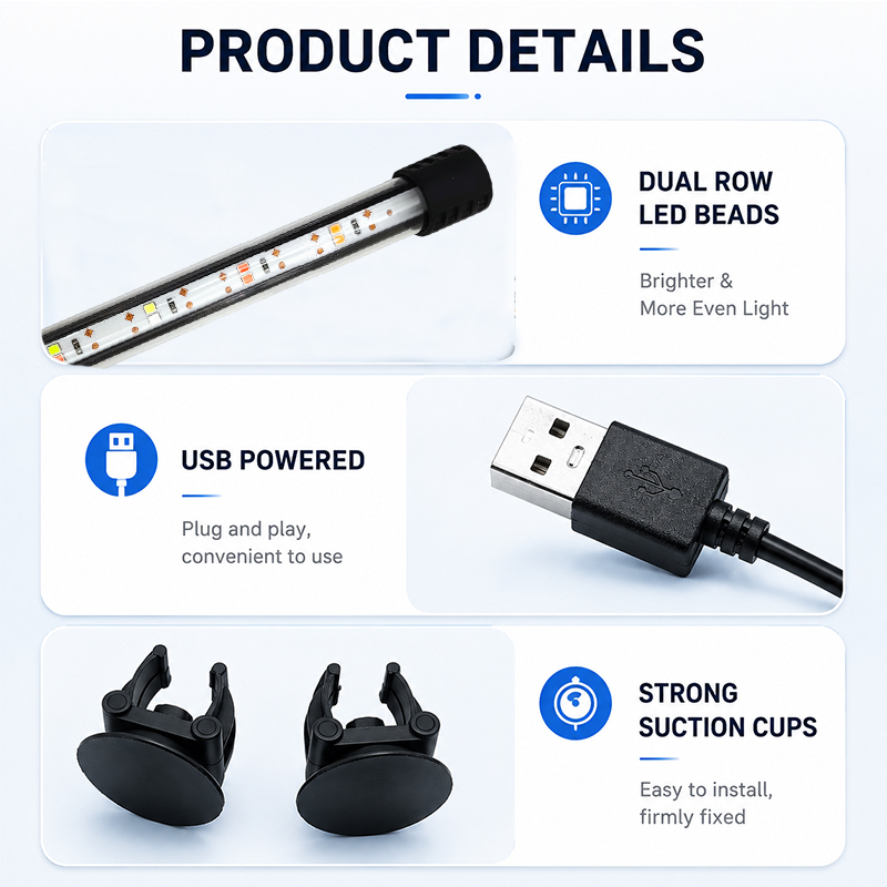 18-58 см USB светодиодная ламп – обзор и цена Aquarium Plant Substrate
