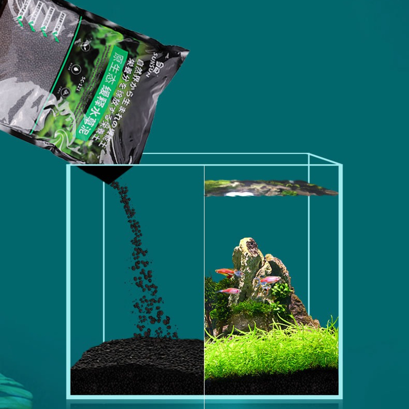 Грунт для аквариума SUNSUN - с – обзор и цена Aquarium Plant Substrate
