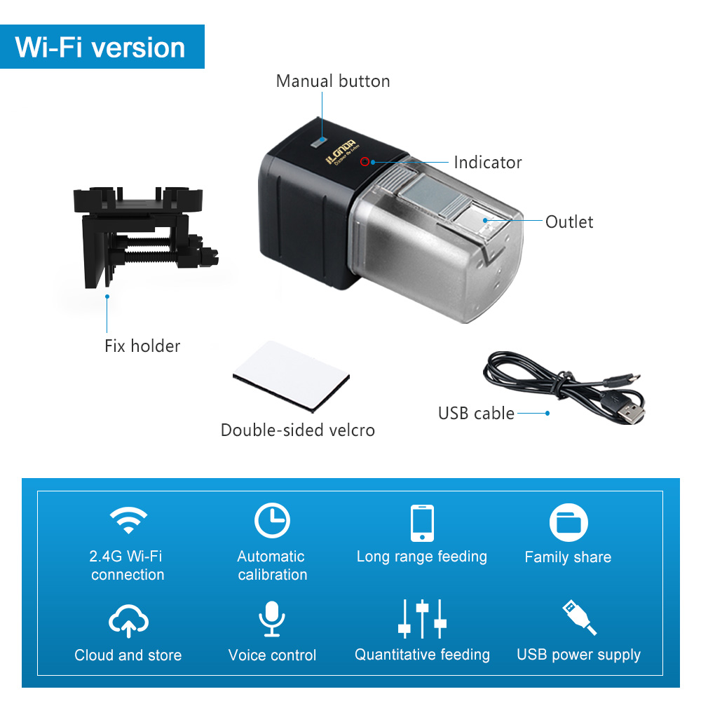 Кормушка для рыбы с Wi-Fi, авт – обзор и цена Aquarium Fertilizer